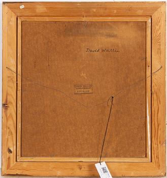 David Wallin, Porträtt i halvprofil.