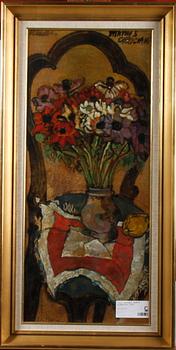 CROCIANI, FRANCIS. Olja på duk, sign.
