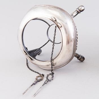 SAMOVAR, silver, Johan Ferdinand Olsonius, Gratchev, Sankt Petersburg 1882.