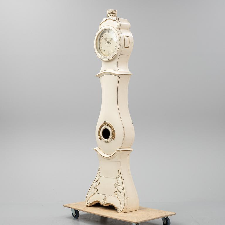 An early 19th century swedish longcase clock.