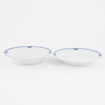 12 pieces porcelain service, "Princess", Royal Copenhagen, Denmark, 20th century.