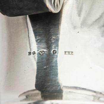 Adolf Zethelius, kaffekanna, silver, Stockholm 1832. Empire.