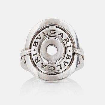 A Bulgari Cerchi shield ring.