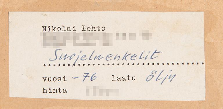 Nikolai Lehto, "Suojelusenkelit" (The Guardian Angels).