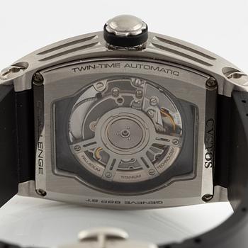 Cvstos, Challenge, Twin-time, armbandsur, 41 x 50 mm.