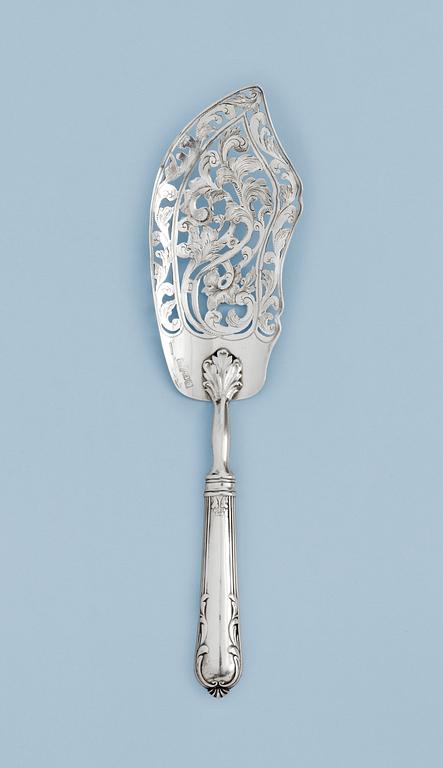 FISKSPADE, av Alexander Kordes, S:t Petersburg 1858.