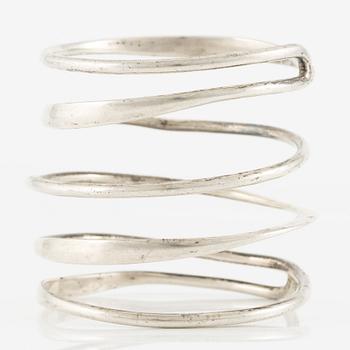 Bent Knudsen, armring, silver, Denmark.