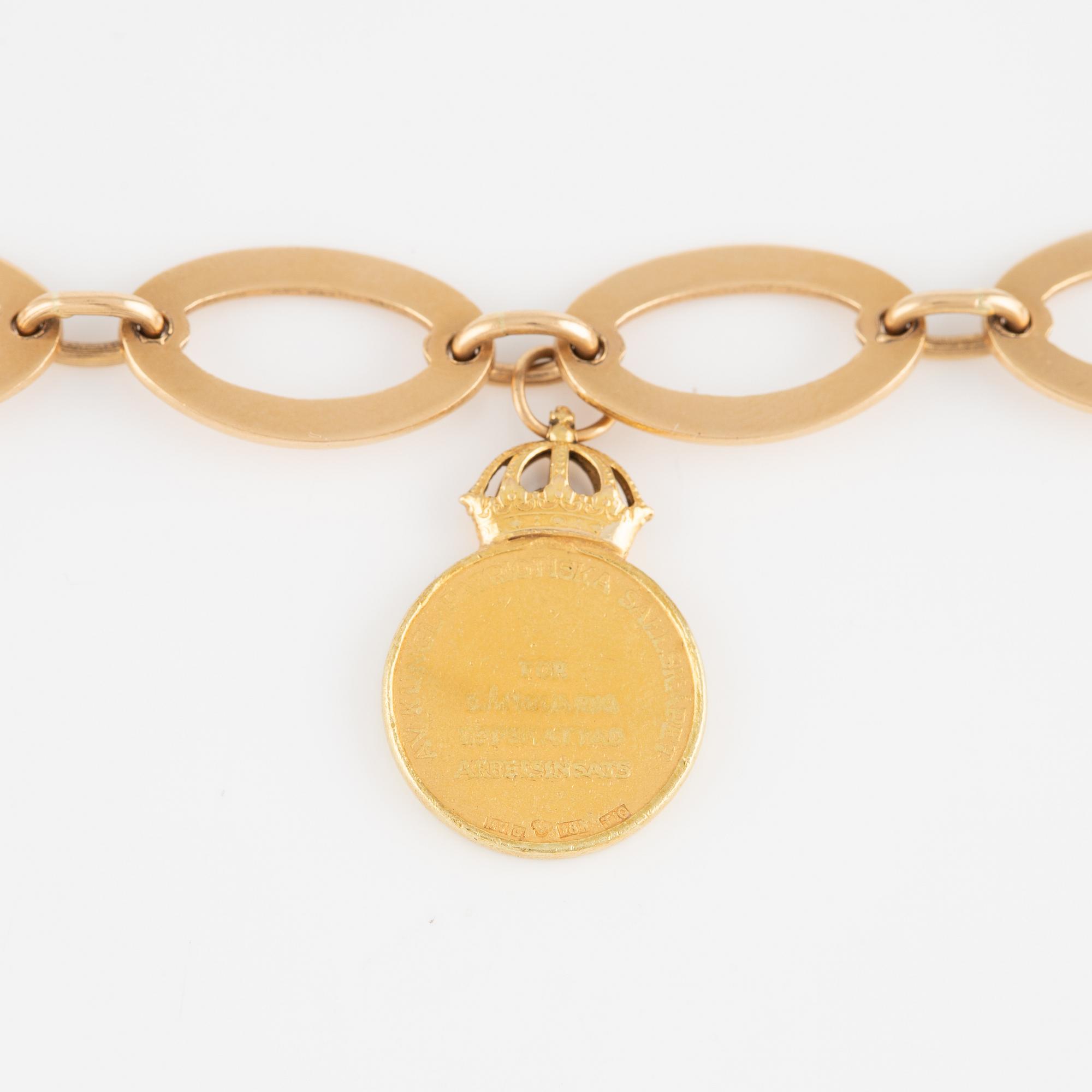 Bracelet, 18K gold, Borgila.