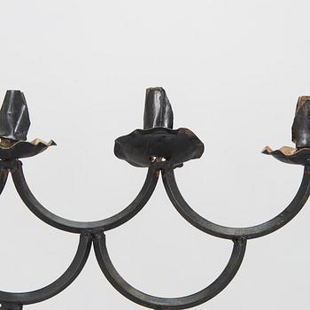 A pair of floor candelabras, made to order from the 1920s.
