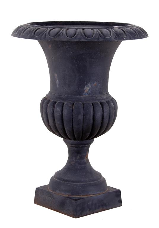 TRÄDGÅRDSURNA, gjutjärn, sent 1900-tal.