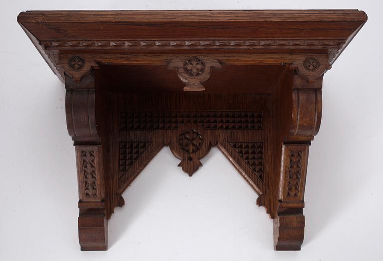 KONSOLUR, 2 delar, Winterhalder & Hofmeier, Schwarzenbach, Tyskland, 1900-talets första kvartal.