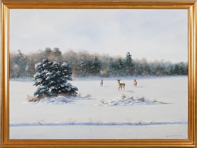 ARNE ANDERSSON, olja på duk, sign och dat 1984.