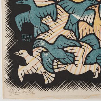 Maurits Cornelis Escher, ”Sun and moon”.