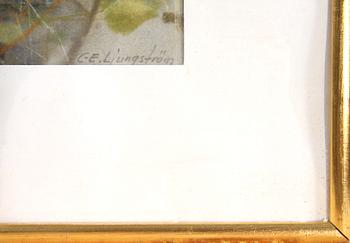 CARL ERIC LJUNGSTRÖM, pastell, sign.