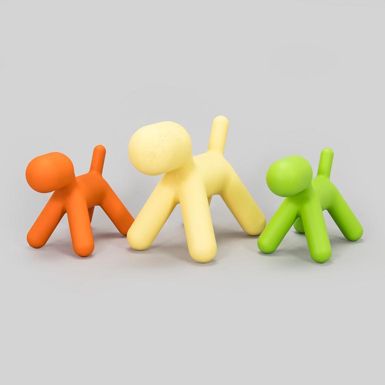 Eero Aarnio, "Puppy", 3 kpl, Me Too Collection, Magis, Italia, 2005.