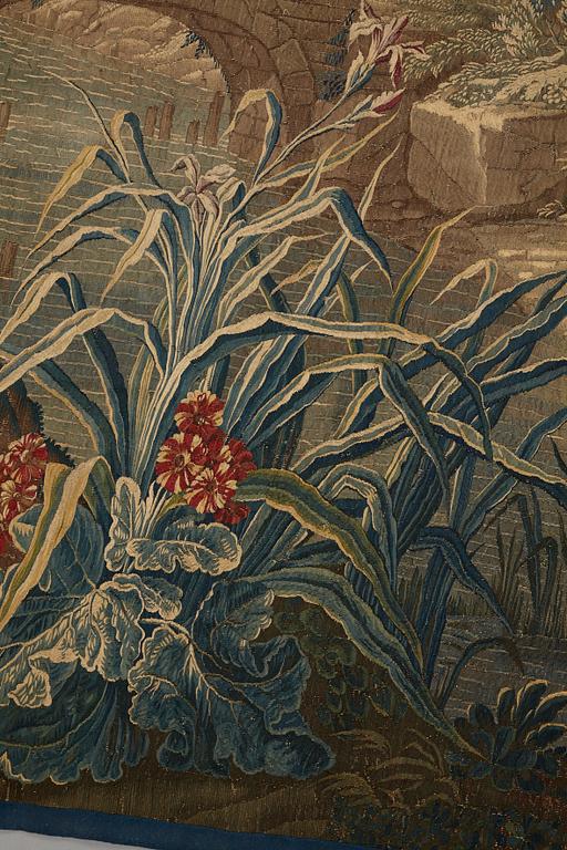 Vävd tapet, "Verdure", gobelängteknik, ca 236,5-238,5 x 290-294,5 cm, Manufacture Royale d'Aubusson,