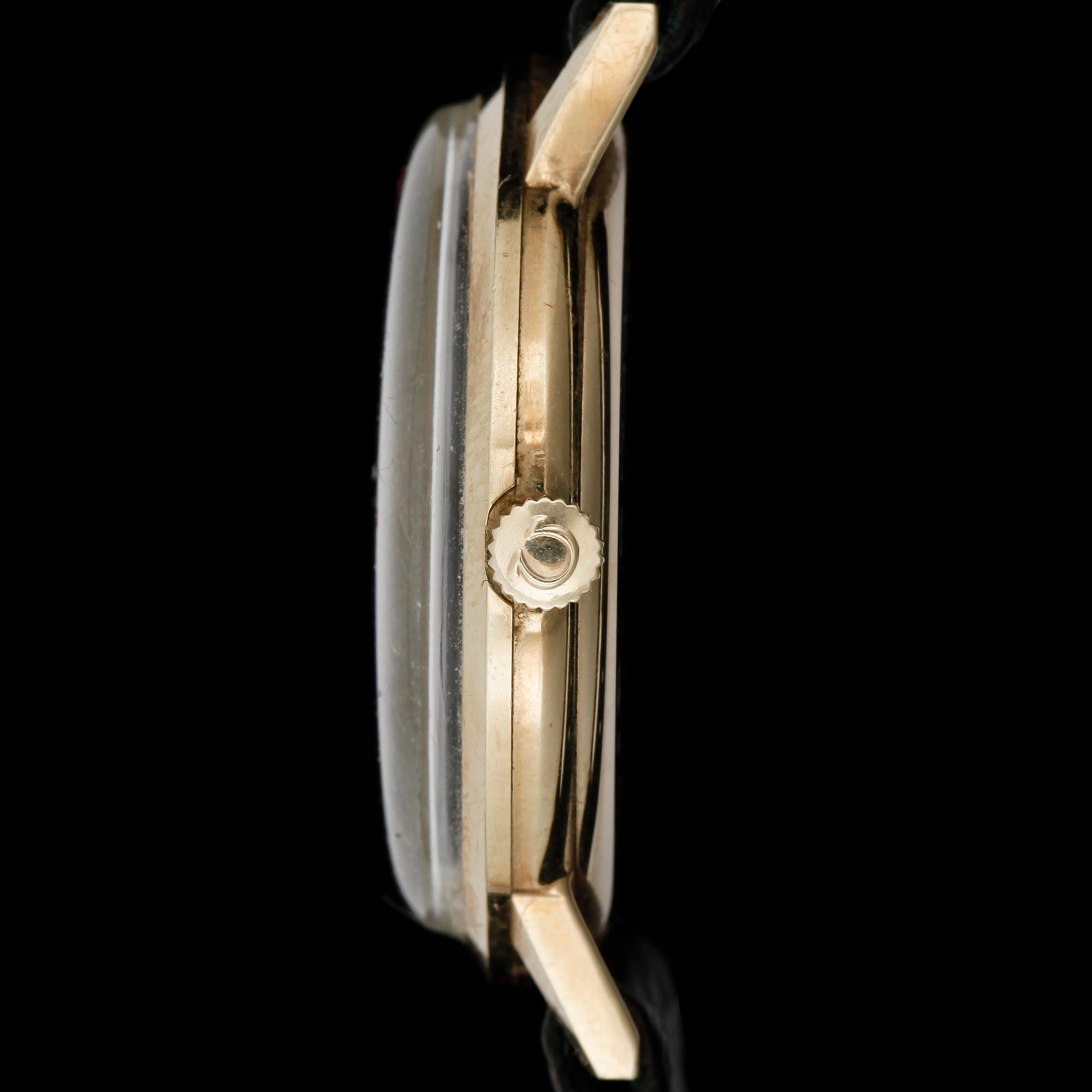 ARMBANDSUR, herr, 14k guld, Omega, 1970-tal.