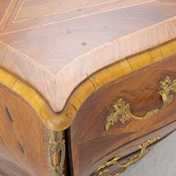 Chest of drawers, Rococo style, signed Axel Törnblom 1896.