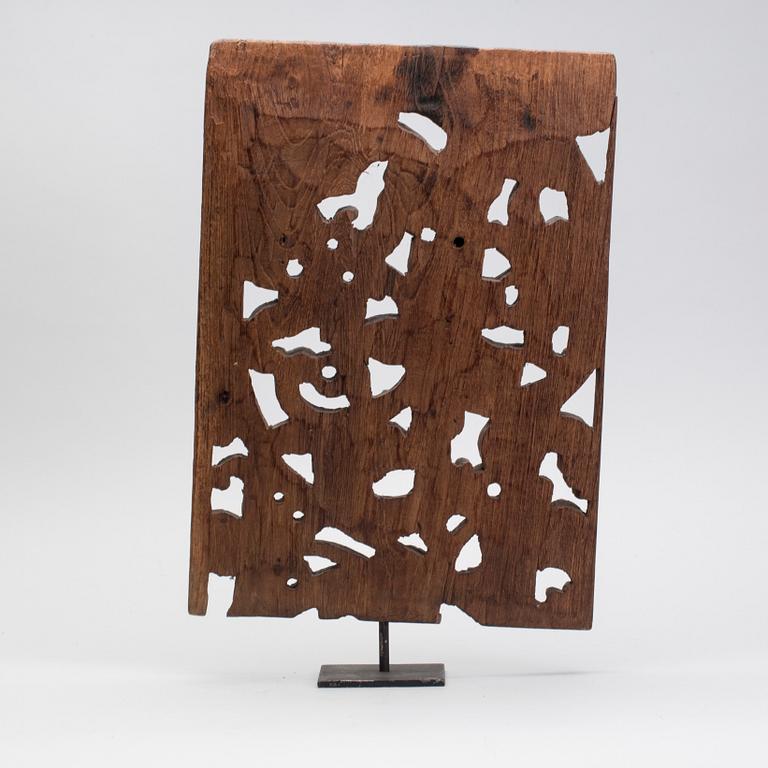 DEKORDEL, trä, orientalisk.