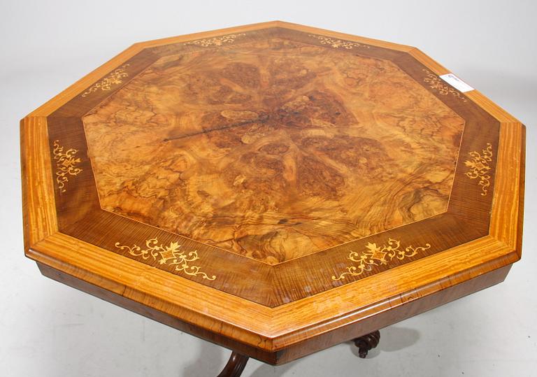 SALONGSBORD, nyrenässans, 1800-talets slut.