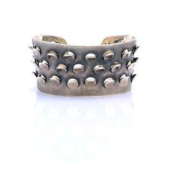 Grete Prytz Kittelsen för J Tostrup armring sterling silver, Norge.