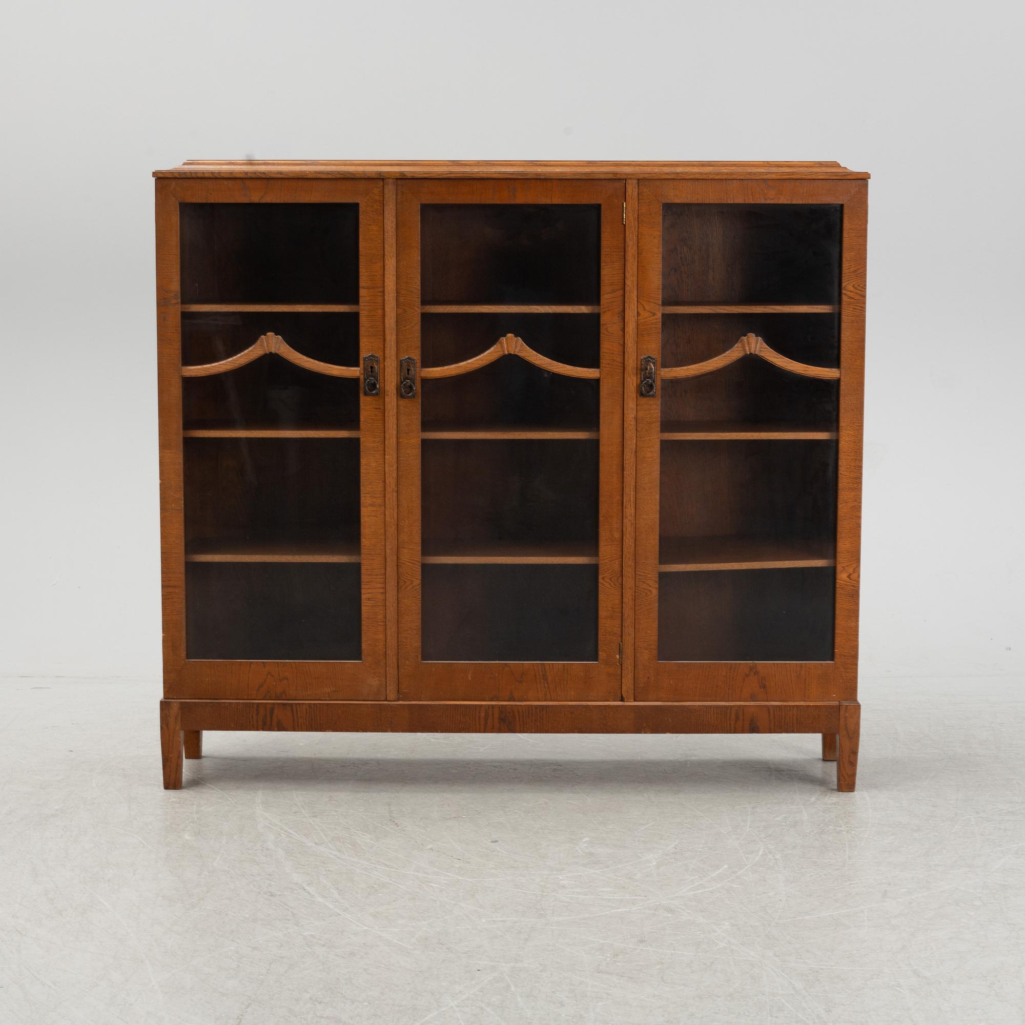 Bokskåp, Aktiebolaget Ekmöbler, Virserum, 1930-tal.