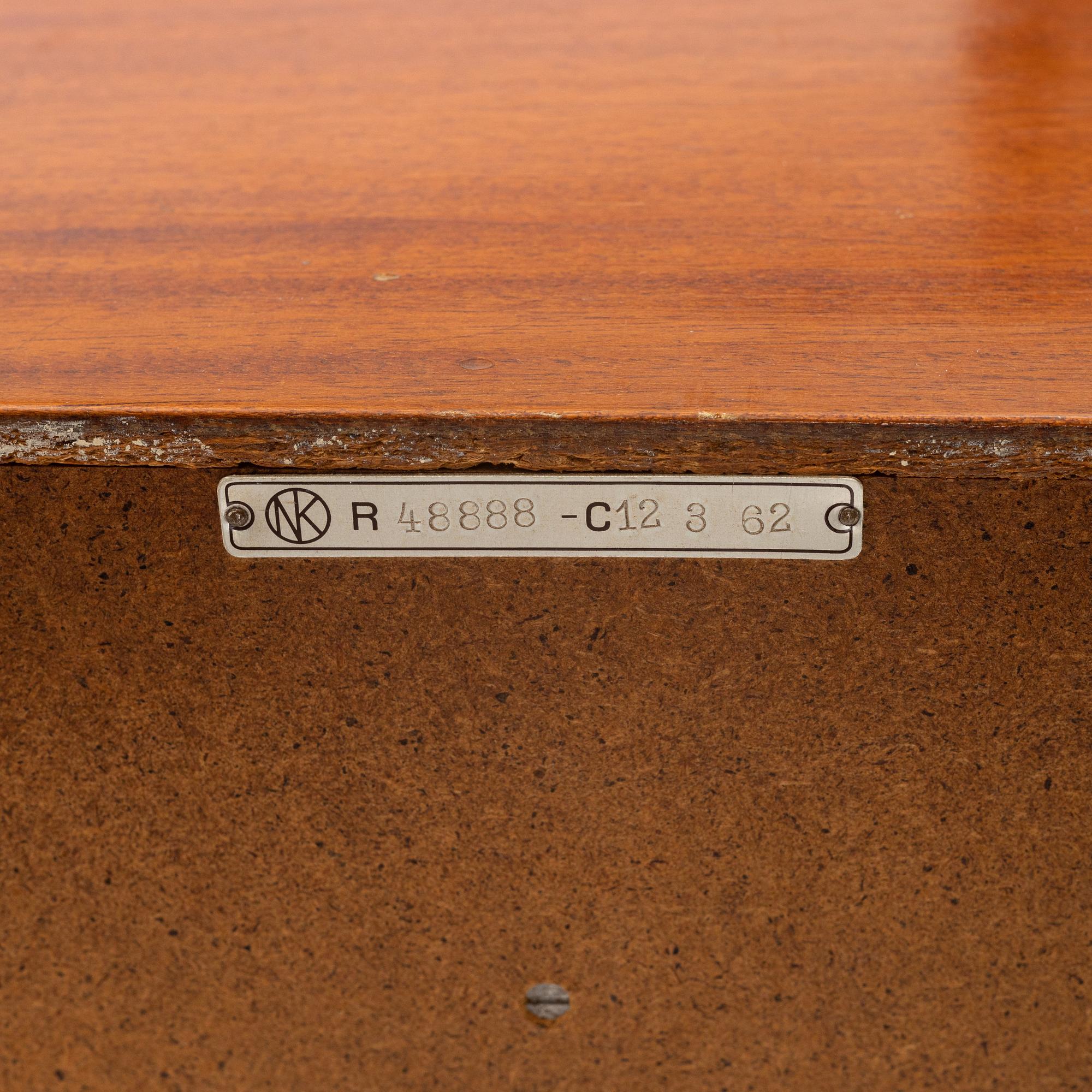 David Rosén, a set of two chest of drawers, the "Futura"-series, Nordiska Kompaniet, 1950s.