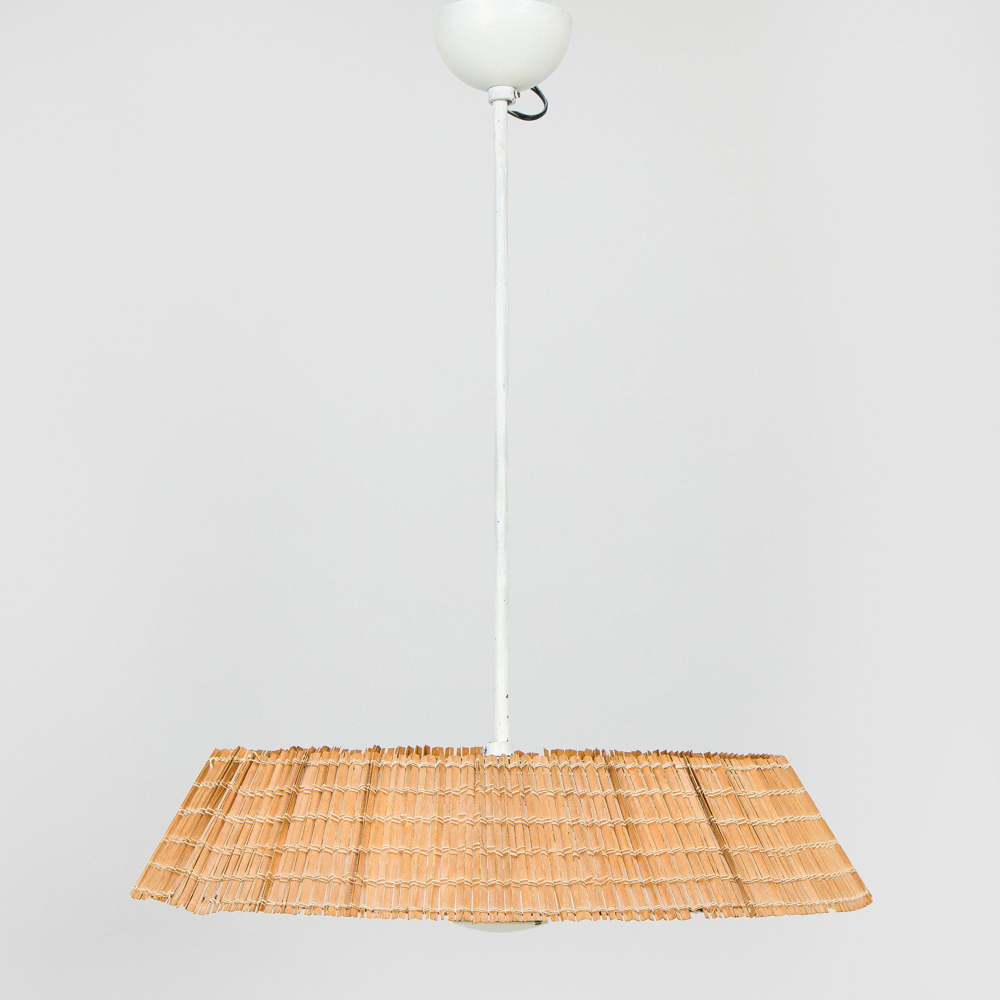 Paavo Tynell, A 1940s pendant ceiling light  for Taito and Kauklahden Lasitehdas.