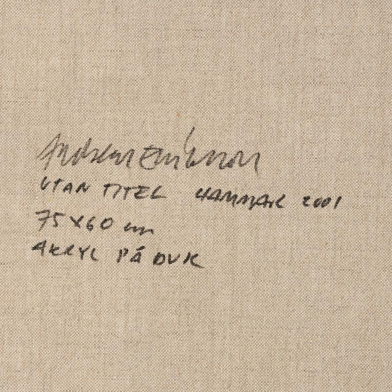 Andreas Eriksson, Utan titel.