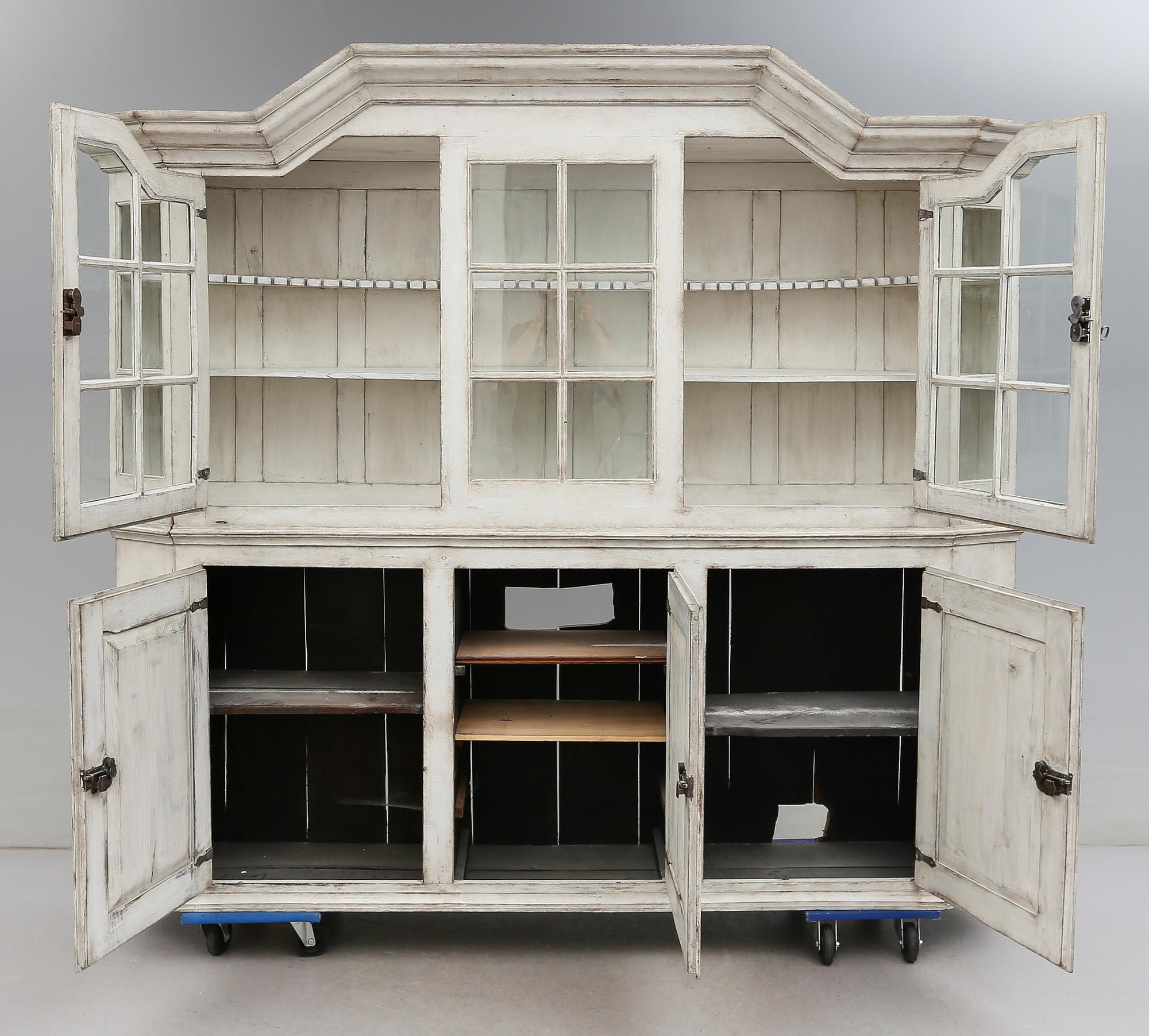 SKÅP, barockstil, 1800-tal.
