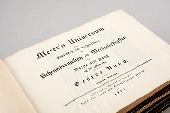 BÖCKER, 5 volymer, Meyer's Universum, Bibliographischen Institut, 1835-38.
