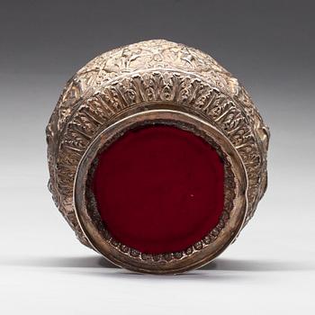 SKÅL, silver, 1900-talets mitt, totalvikt 784 g.