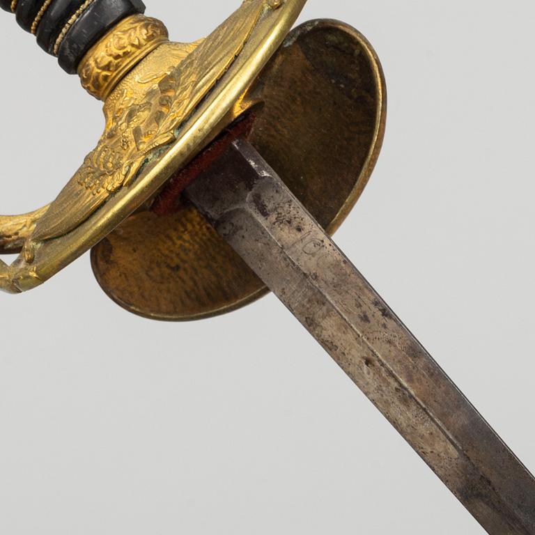 A 19th century French smallsword.