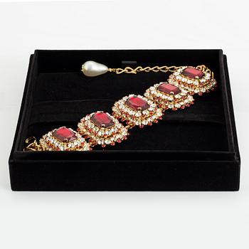 Dolce & Gabbana,  large  strass choker.