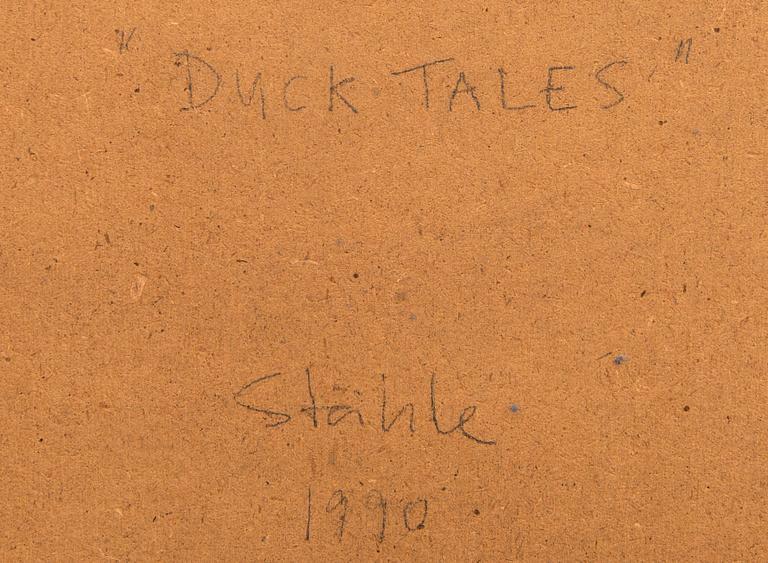 Wolfgang Staehle, a signed and dated mixed media.