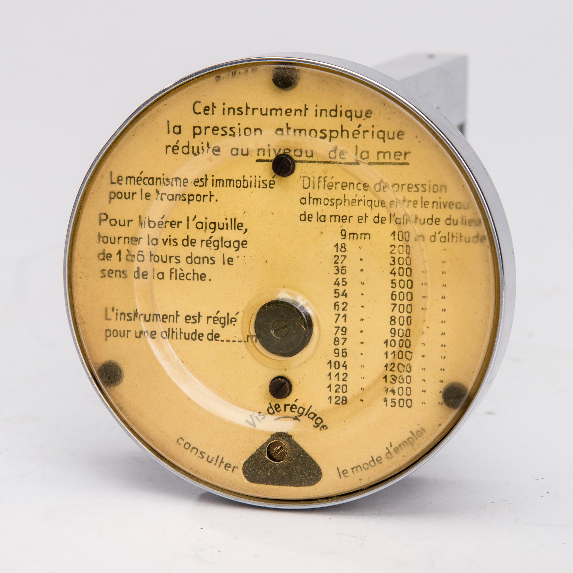 BAROMETER, funkis, Zeiss Ikon, Tyskland.