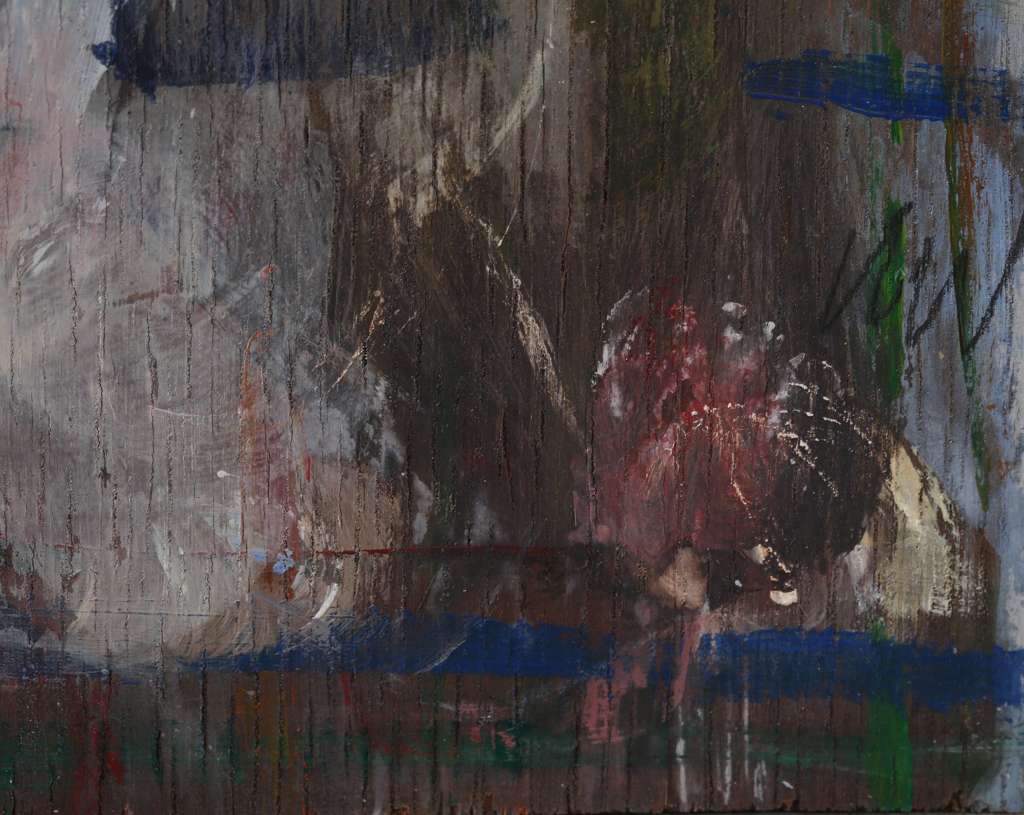 KARIN WIKSTRÖM, olja på pannå, monogramsignerad, daterad à tergo 1999/2000.