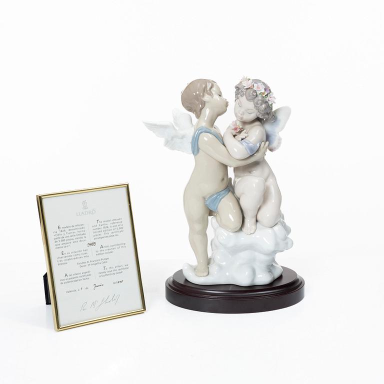 Francisco Polope, figurin, "Heaven and Earth", Lladró, Spanien.