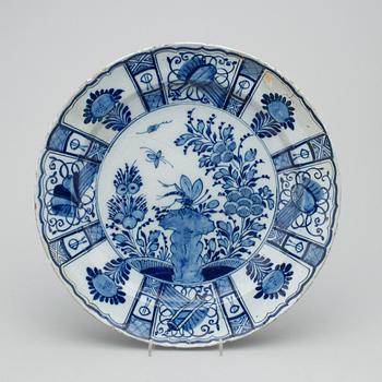 FAT, fajans, troligen Delft, 1700-tal.