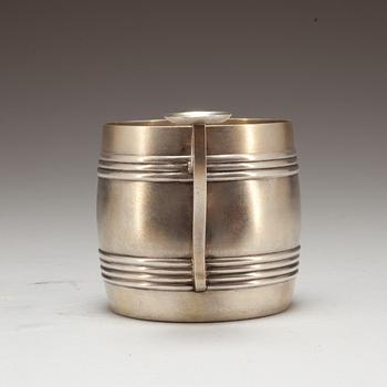 BÄGARE, silver, Pavel Ovchinnikov, Moskva, 1879. Vikt 138 g.