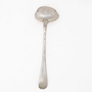 Pehr Zethelius, soppslev, silver, Stockholm 1781.