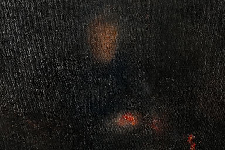 NILS KREUGER, olja på duk, signerad och daterad 1887.