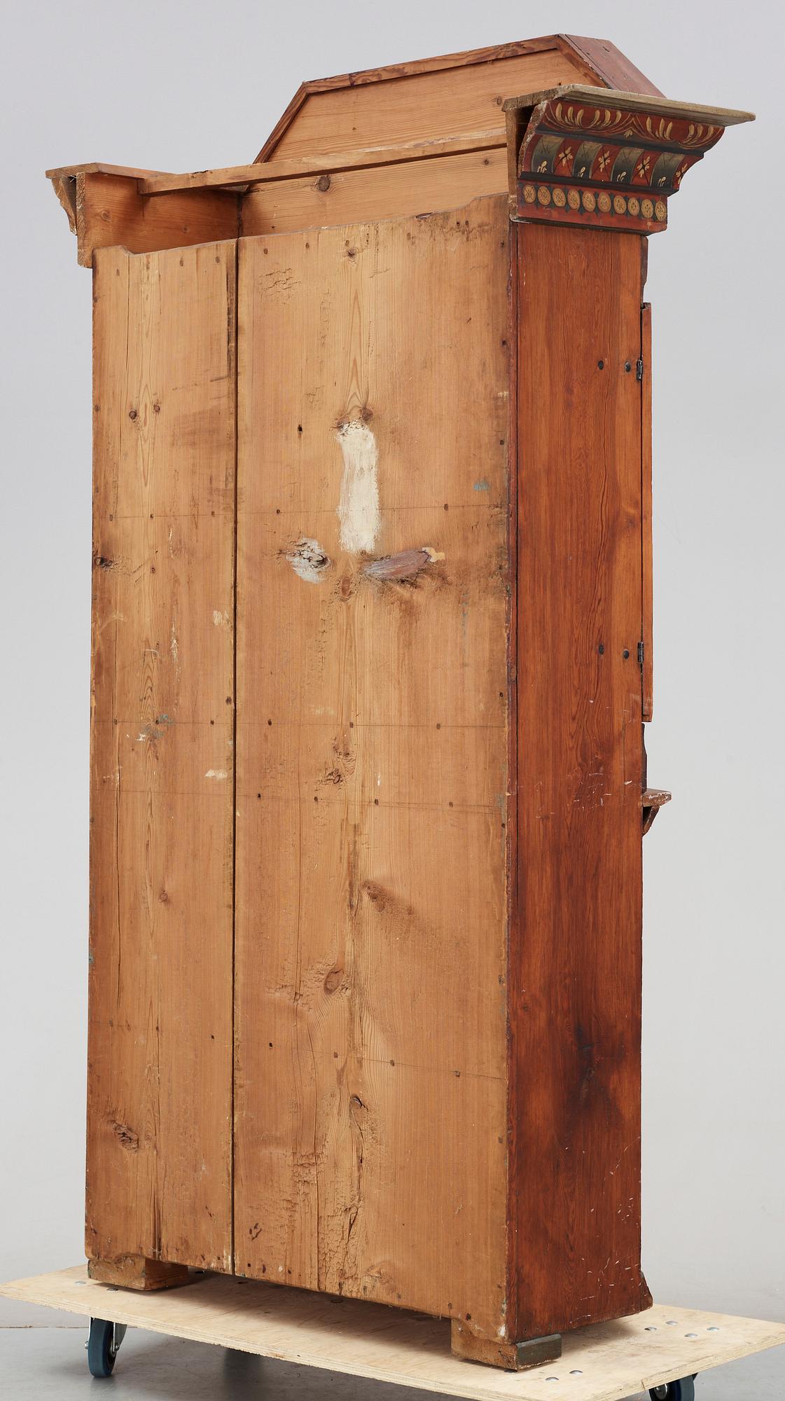 KRONSKÅP, allmoge, Dalarna 1800-talets första hälft.