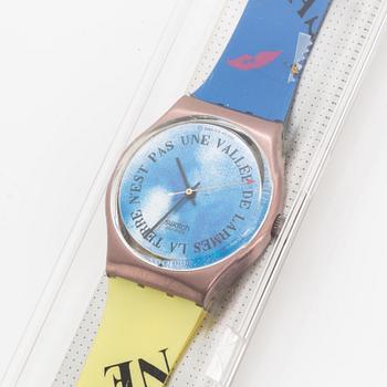 Swatch, Croque Monsieur, wristwatch 25 mm.