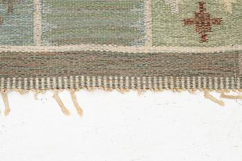 Rakel Carlander, matta, rölakan, "Ulriksdal", signerad RC, ca. 202 x 140 cm.