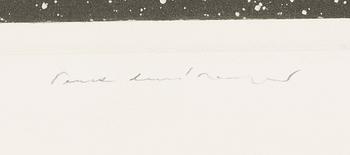 Grafiikkasalkku, 5 kpl. PAND – Taiteilijat rauhan puolesta.