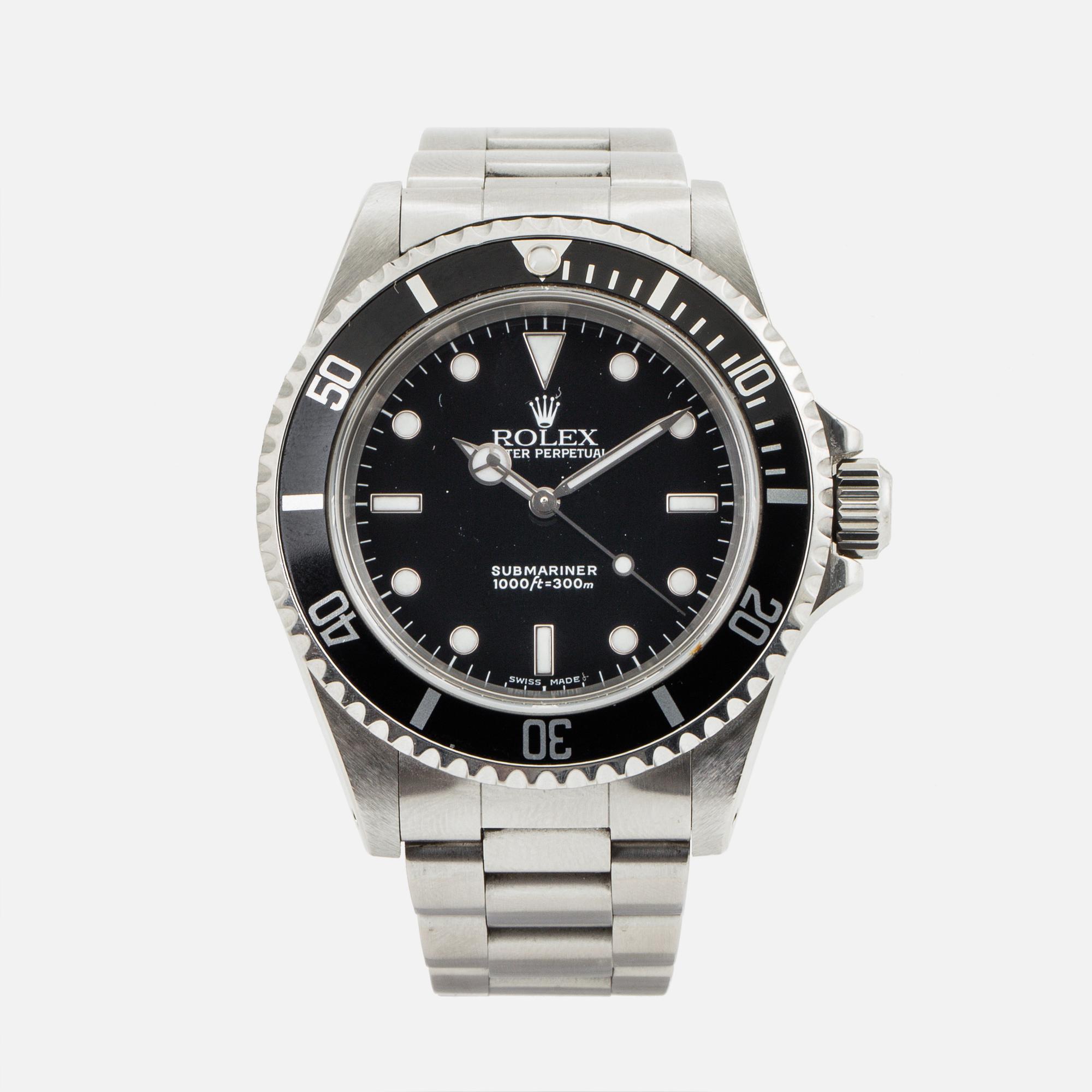 ROLEX, Oyster Perpetual, Submariner, armbandsur, 40 mm.
