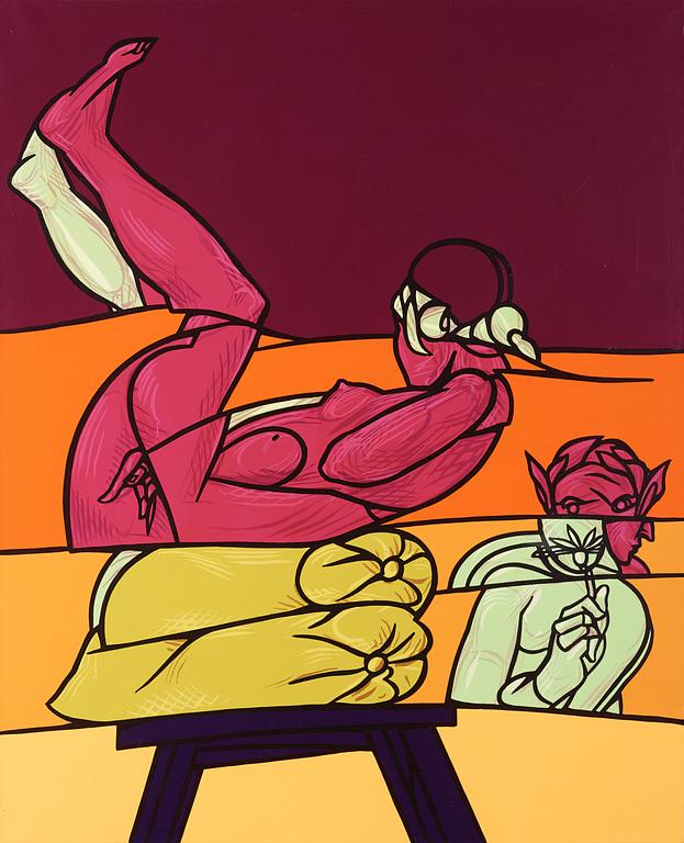 Valerio Adami, "Après-midi d'un faune".