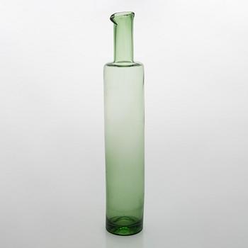Nanny Still, a glass bottle signed Riihimäen Lasi O.Y Nanny Still.