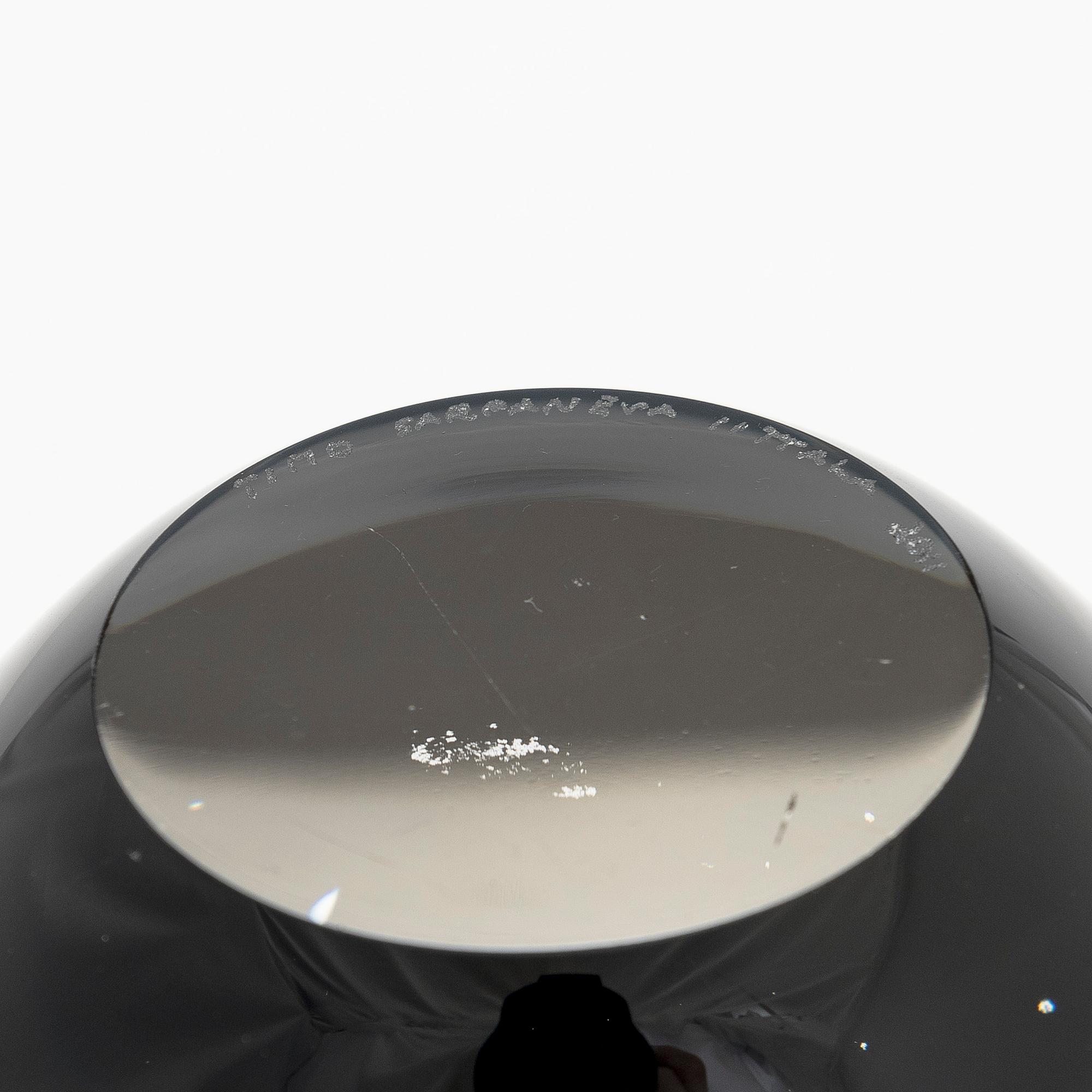 Timo Sarpaneva, a 'Claritas' glass sculpture, signed Timo Sarpaneva Iittala 2011.